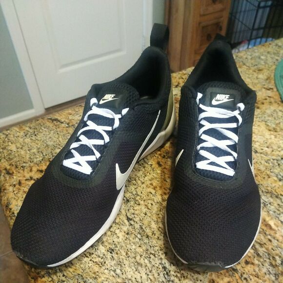 Men's Nike Lunarestoa 2 Essential Casual Shoes, 811372 010 Size 12 Black/White - Picture 3 of 12